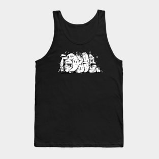 the big foot Graffiti Tank Top